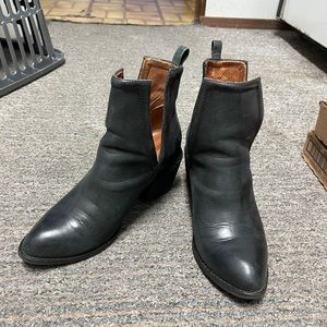 Jeffrey Campbell Black Ankle Boots
